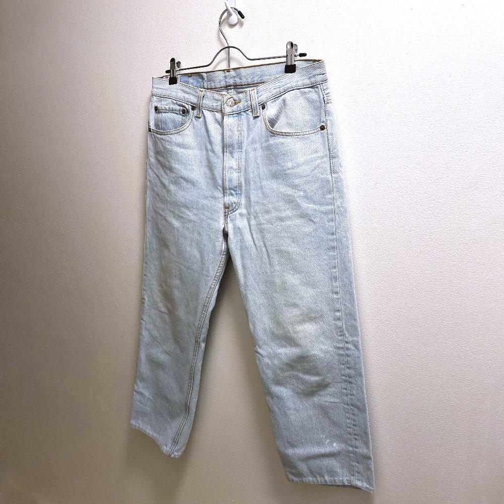 Vintage Levi Cropped Boyfriend Jeans